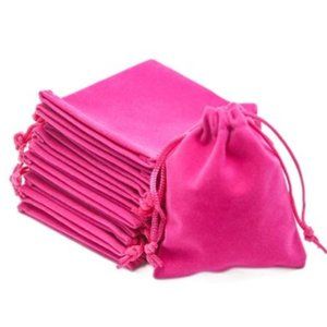 Velour Velvet Bags/Pouches 20 PCS